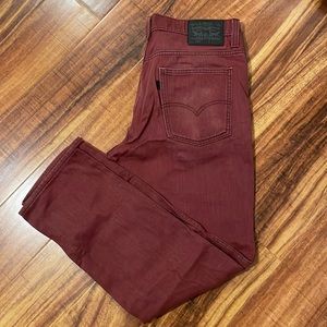 Men’s Levi’s 541 -Maroon